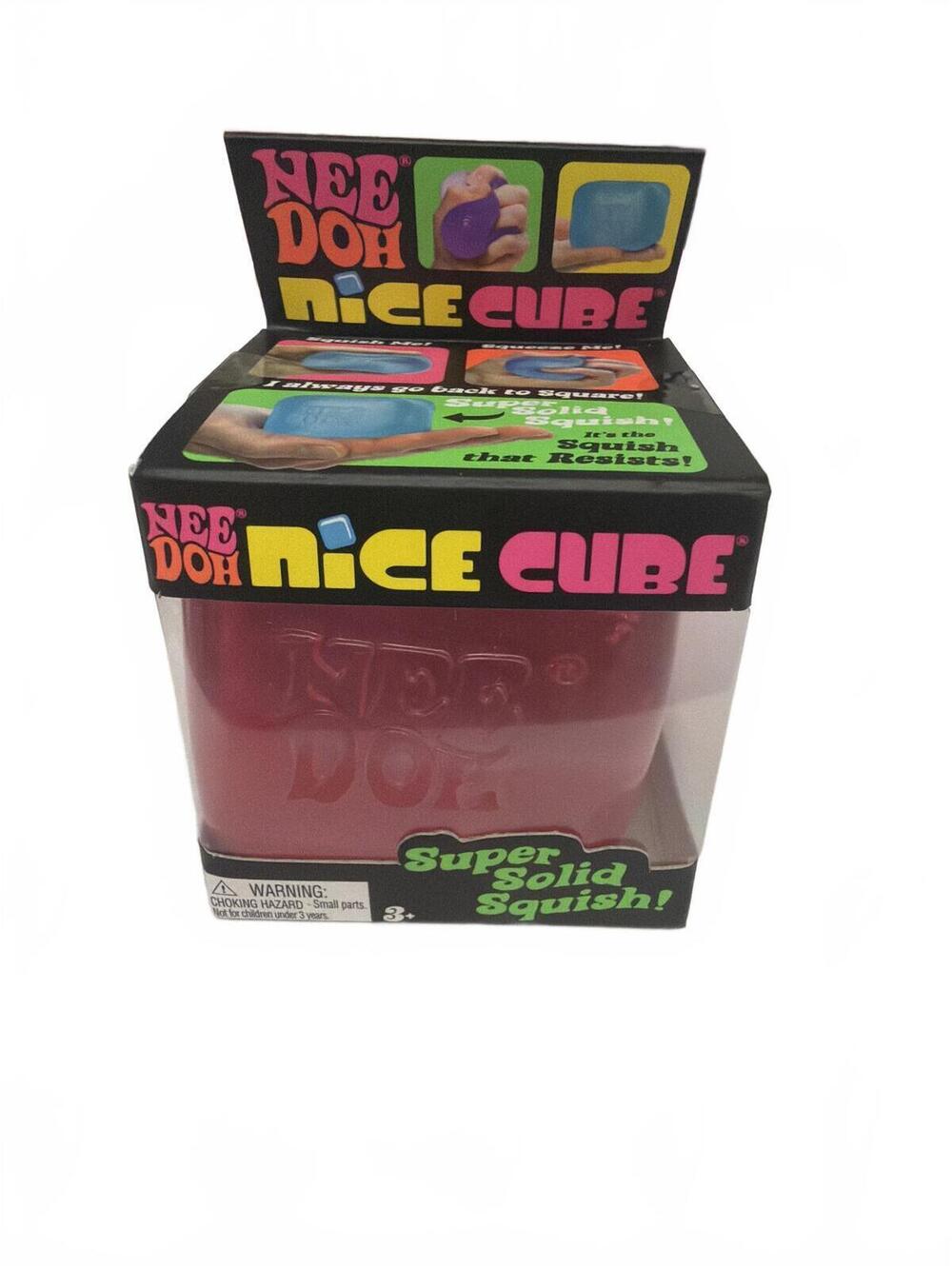 NeeDoh Nice Cube Super Solid Squishy Stress Toy
